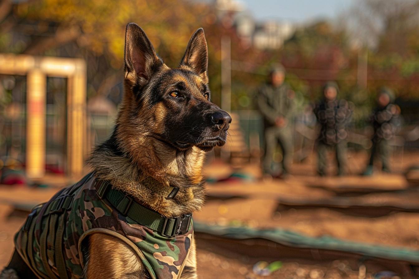 Quel type de chiens est utilisé dans l’armée française ?