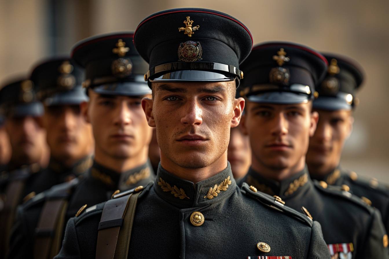 Quelle est la répartition des grades dans l’armée française ?