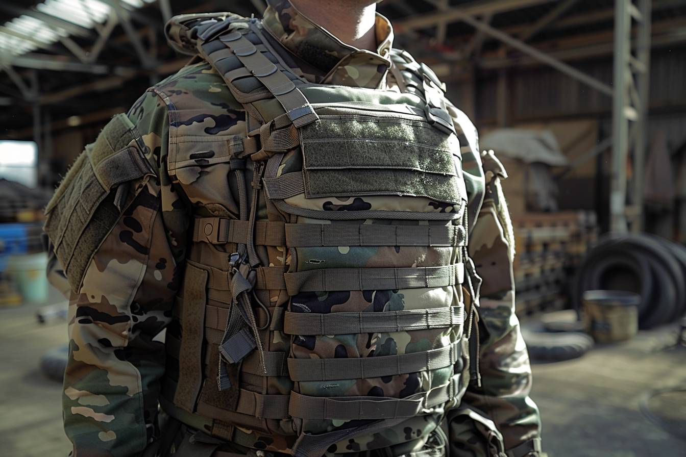 Quels sont les matériaux utilisés dans la fabrication du gilet pare-balles de l’armée française?