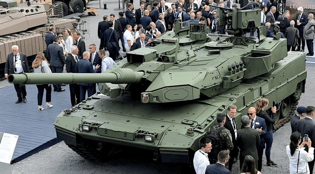 Un char Leopard 2A8