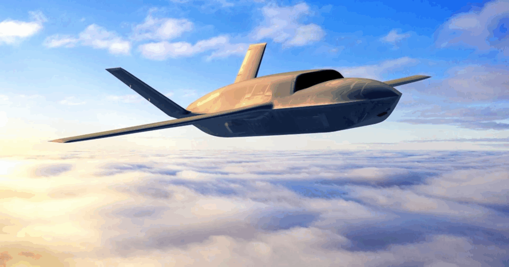 Le YFQ-42A, développé par General Atomics Aeronautical Systems, est dérivé de la plateforme expérimentale XQ-67A conçue pour le programme de station de détection externe du Laboratoire de recherche de l'armée de l'air