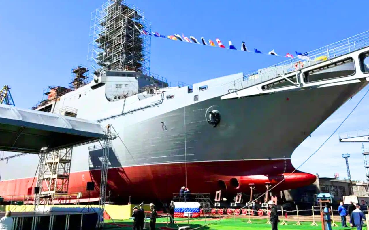 La Russie dévoile un mastodonte naval capable de déployer un bataillon complet n'importe où sur la planète