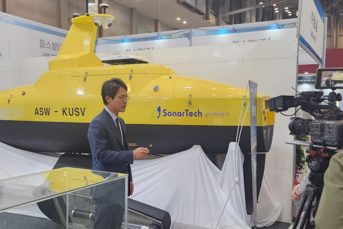 La Corée du Sud présente une nouvelle génération de "chasseurs de sous-marins" avec l'ASW-USV et son double sonar high-tech