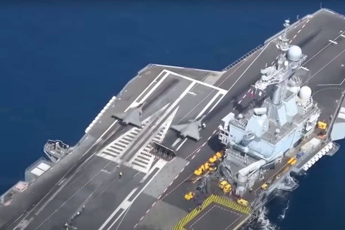 Cette fois ça y est ! Le nouveau porte-avions français lance la production de sa pièce maitresse avec les premières soudures réalisées pour sa chaufferie K22