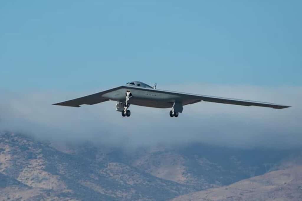 Le B-21 Raider peut embarquer jusqu'à 13 tonnes de bombes.