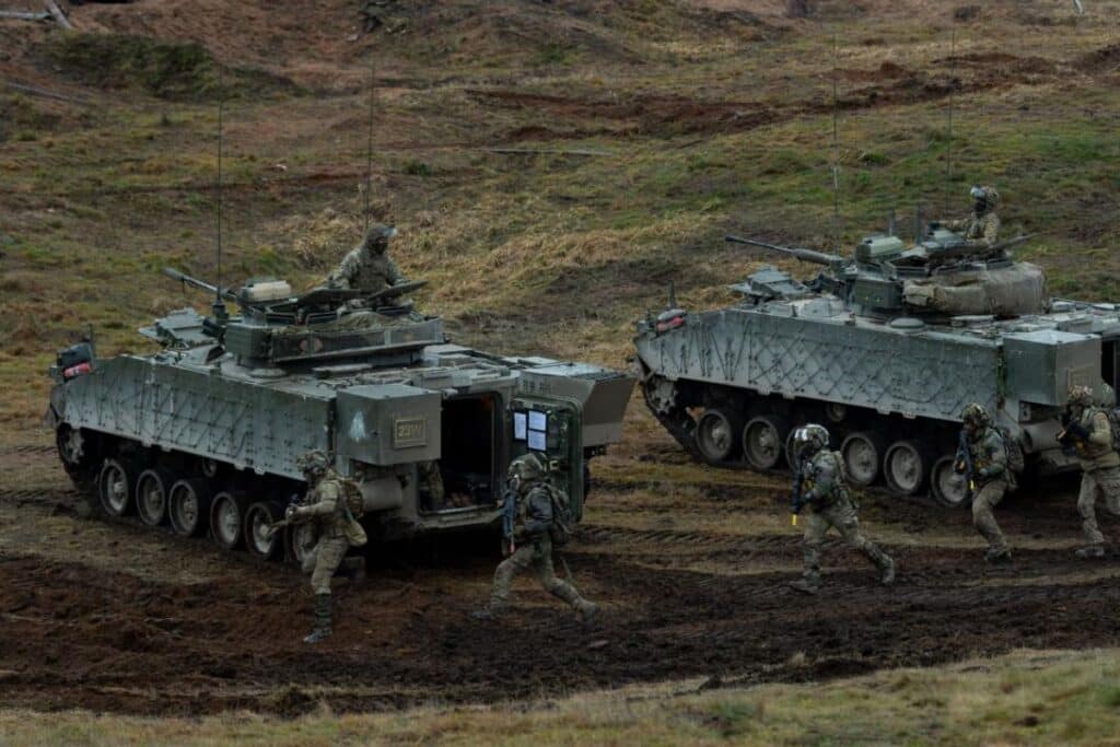 L'exercice SCORPION PANZER a réuni 600 soldats français et britanniques.