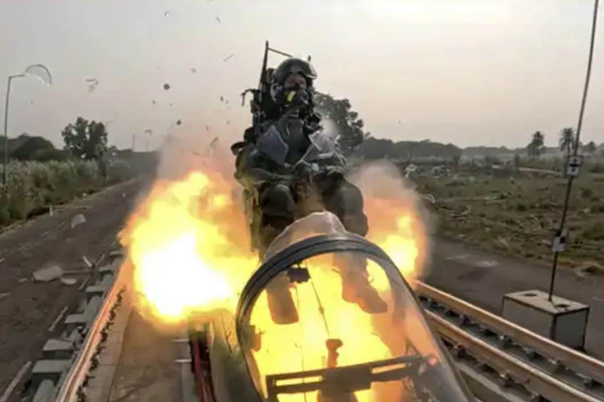 L'Inde rentre dans un club très fermé où la France brille par son absence : celui des pays possédant une piste dédiée aux essais dynamiques de sièges éjectables