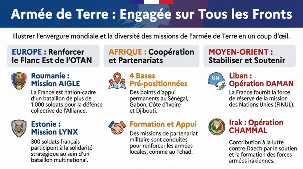 opérations extérieures (OPEX) – missions opérationnelles (MISOPS) - infographie