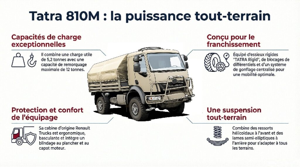 Tatra 810M - Infographie (crédit : Forum-Militaire.fr)