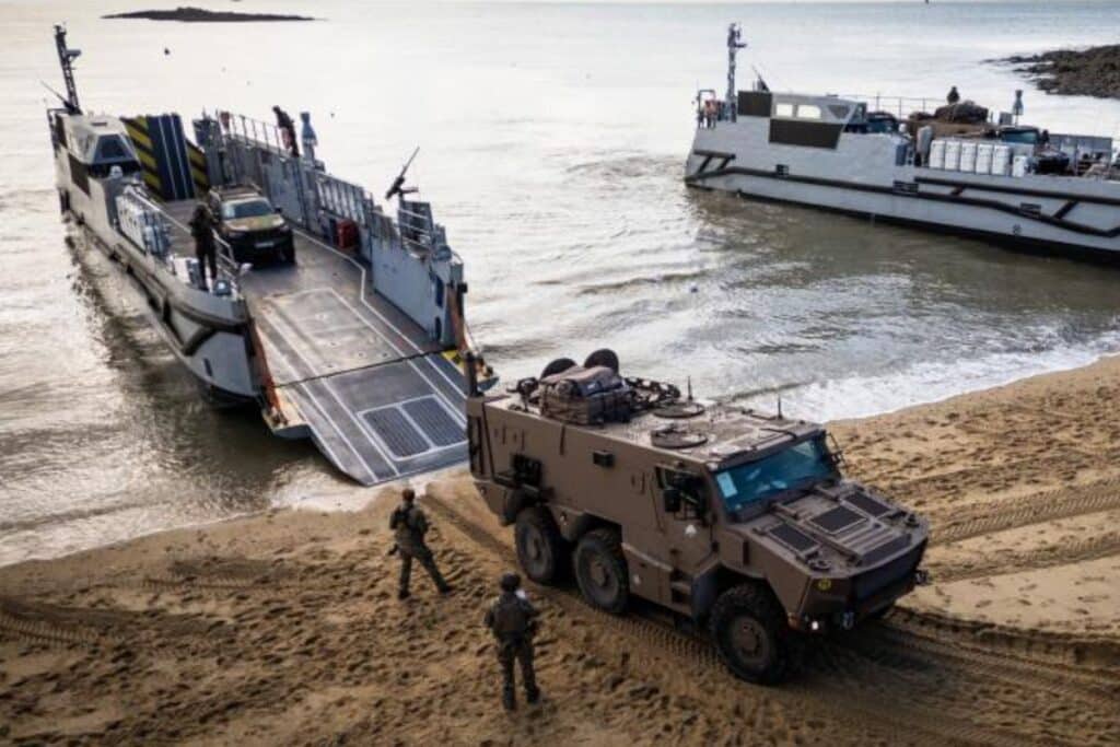 Phase de débarquement sur Orion 26 - © armée de Terre
