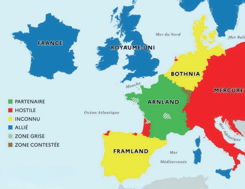Carte scénario d'ORION 26