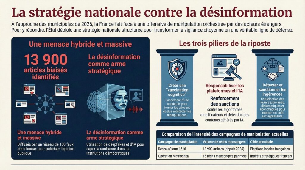 Stratégie nationale contre la désinformation