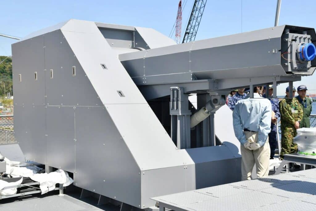 Prototype déployé à bord d'un navire de la JMSDF.