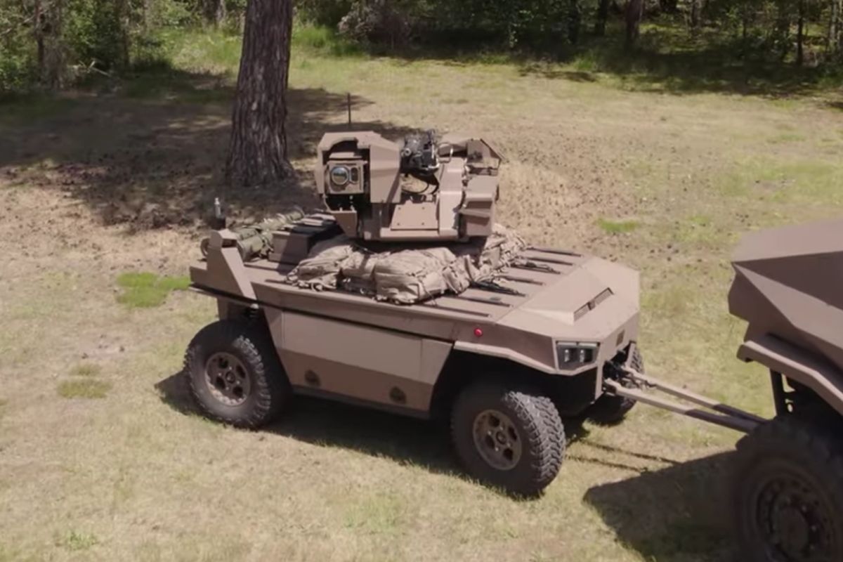 Renault prépare un nouveau concept militaire de robot de la taille d'une citadine et qui pourrait être produit à grande échelle