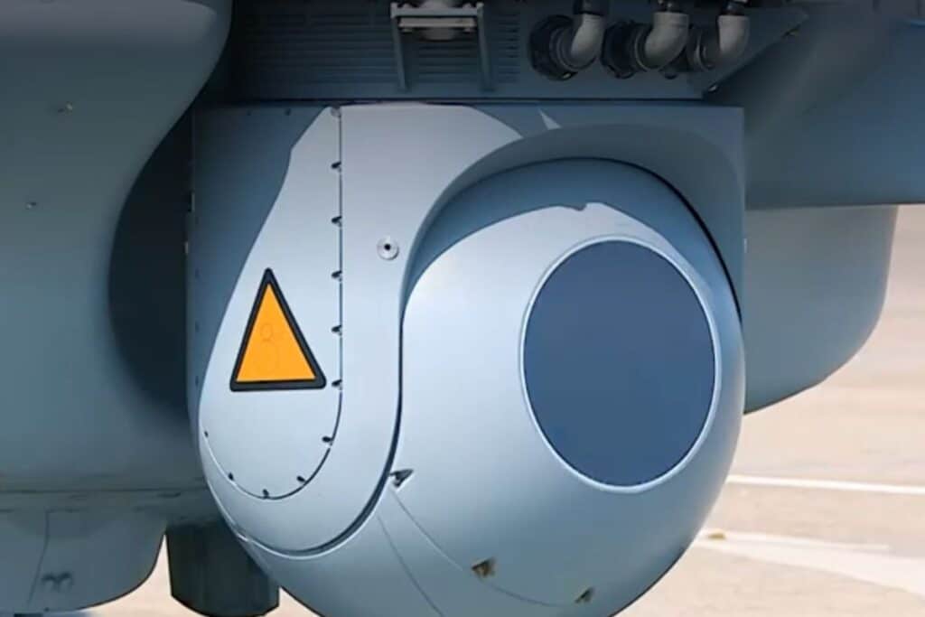 Le capteur électro-optique Safran Euroflir 410.