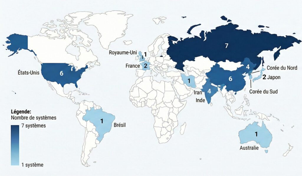 Les armes hypersoniques dans le monde