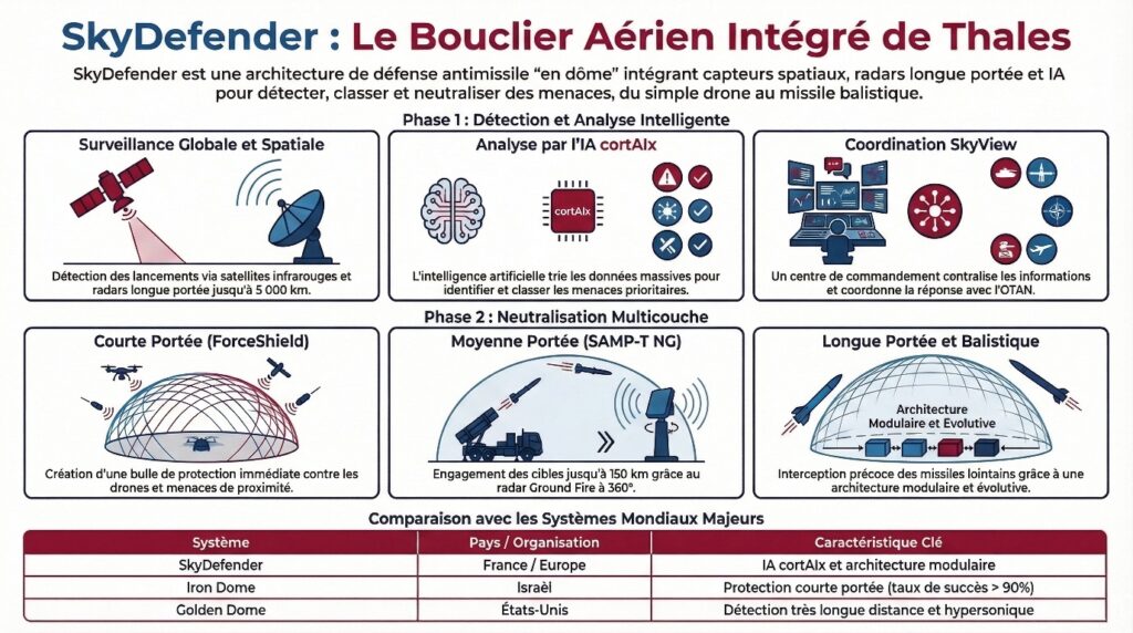 Le SkyDefender de Thales - Infographie (crédit : Forum-Militaire.fr)