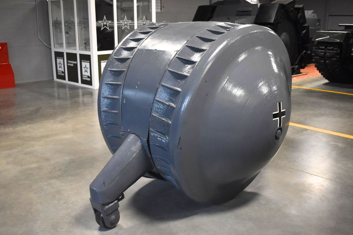 Personne ne sait à quoi pouvait bien servir ce «char-boule » fabriqué par les Allemands pendant la seconde Guerre mondiale : le Kugelpanzer