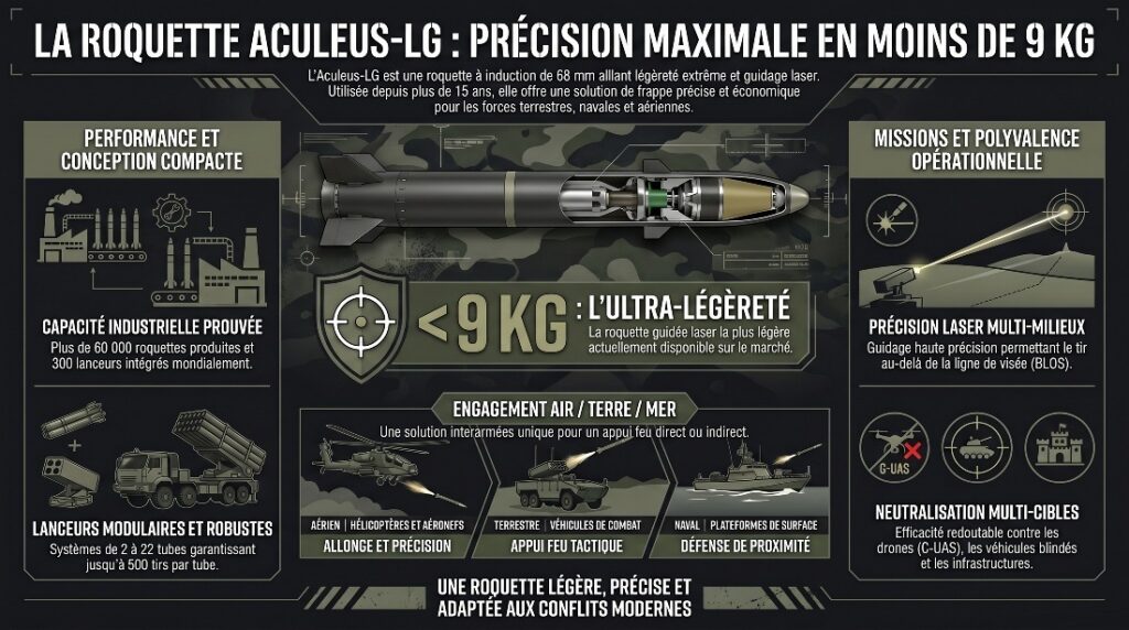Fiche technique roquette ACULEUS-LG