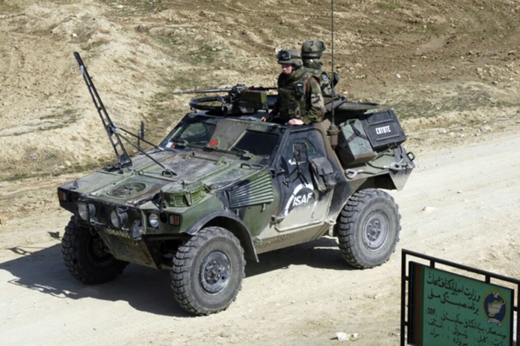 VBL du 1er Régiment de Hussards Parachutistes en Afghanistan – crédit : Supercopter (Creative Commons)