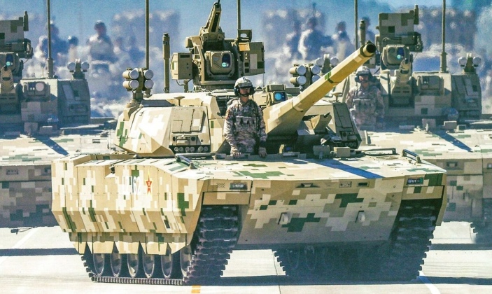 Char chinois de type 100