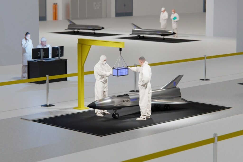 Le délai entre deux vols d'Envol sera inférieur à 6h - crédit : AndroMach