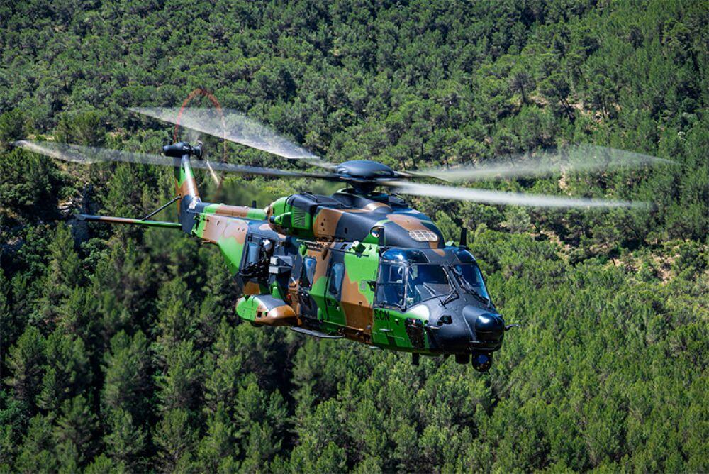 Le NH90 Standard 2 en vol (Source : Anthony Pecchi/Airbus Helicopters)
