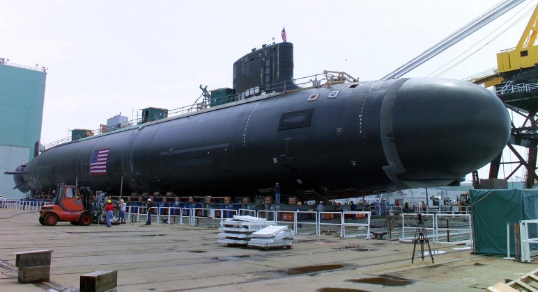 Sous-marin d'attaque à propulsion nucléaire de classe de Virginie de la marine des Etats-Unis