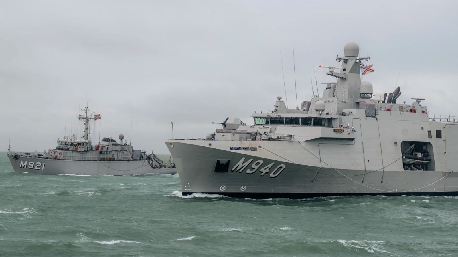 Même les Américains le reconnaissent, ce navire d'origine française en service en Belgique et aux Pays-Bas est le meilleur chasseur de mines du monde en 2026