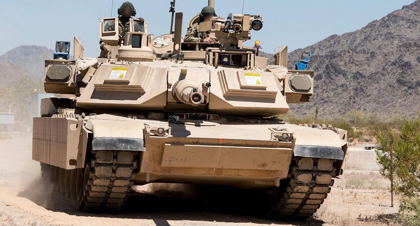 Char M1A2 Abrams de l'armée américaine (Source : US Army)