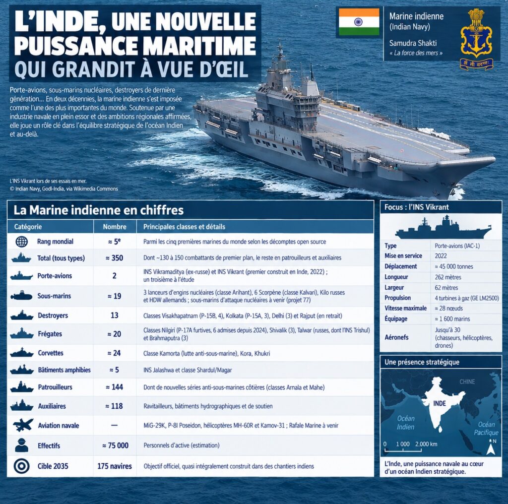 Marine indienne en 2026