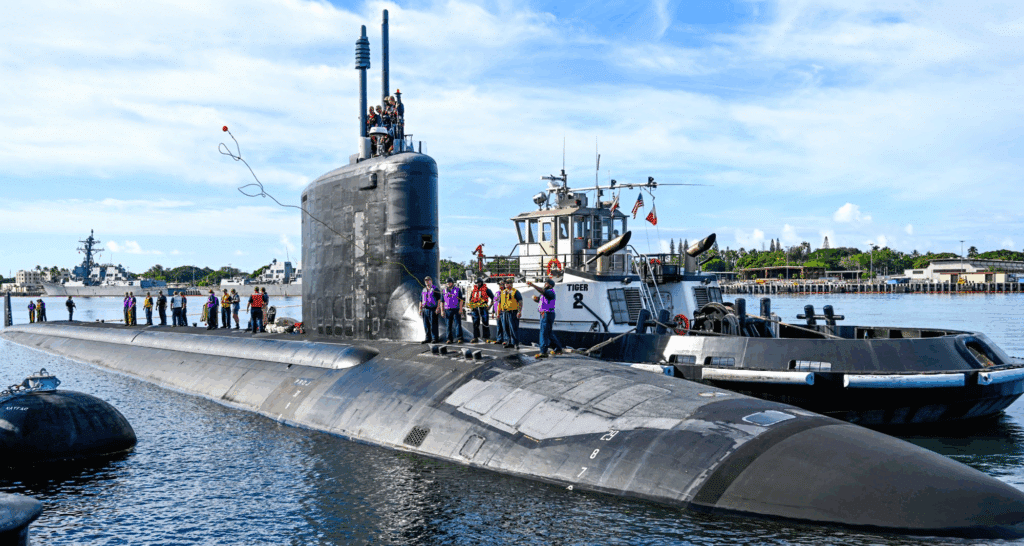 Sous-marin d'attaque Virginia USS Minnesota SSN-783 de l'US Navy