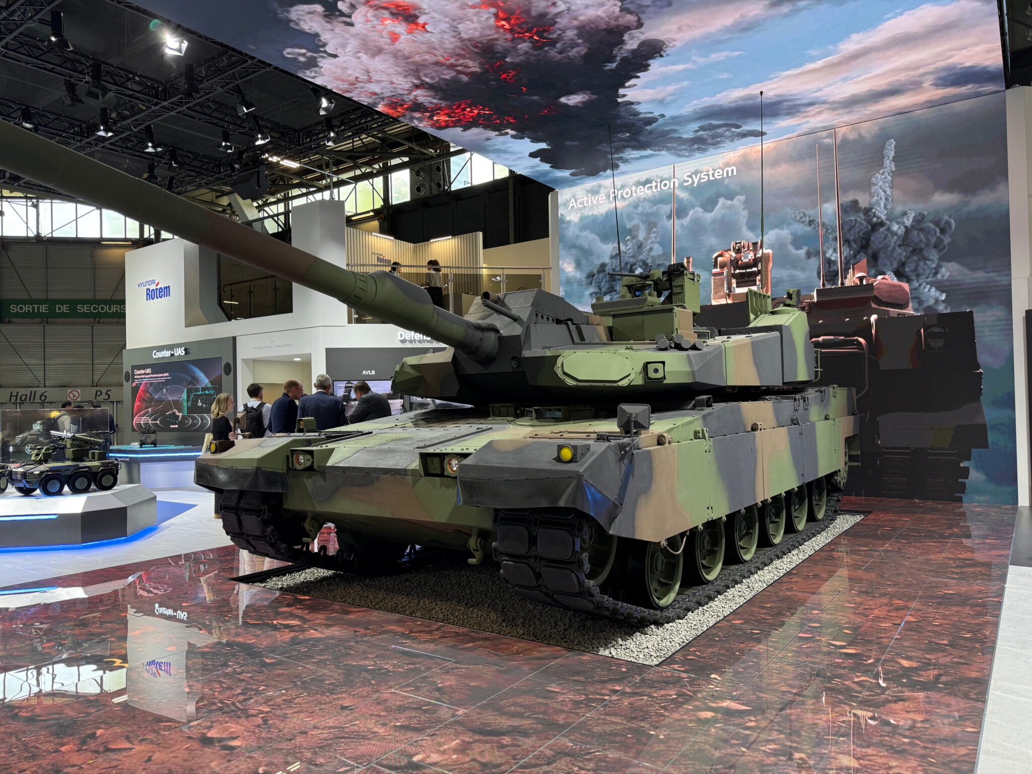 Char K2 à Eurosatory 2026 ©Forum Militaire