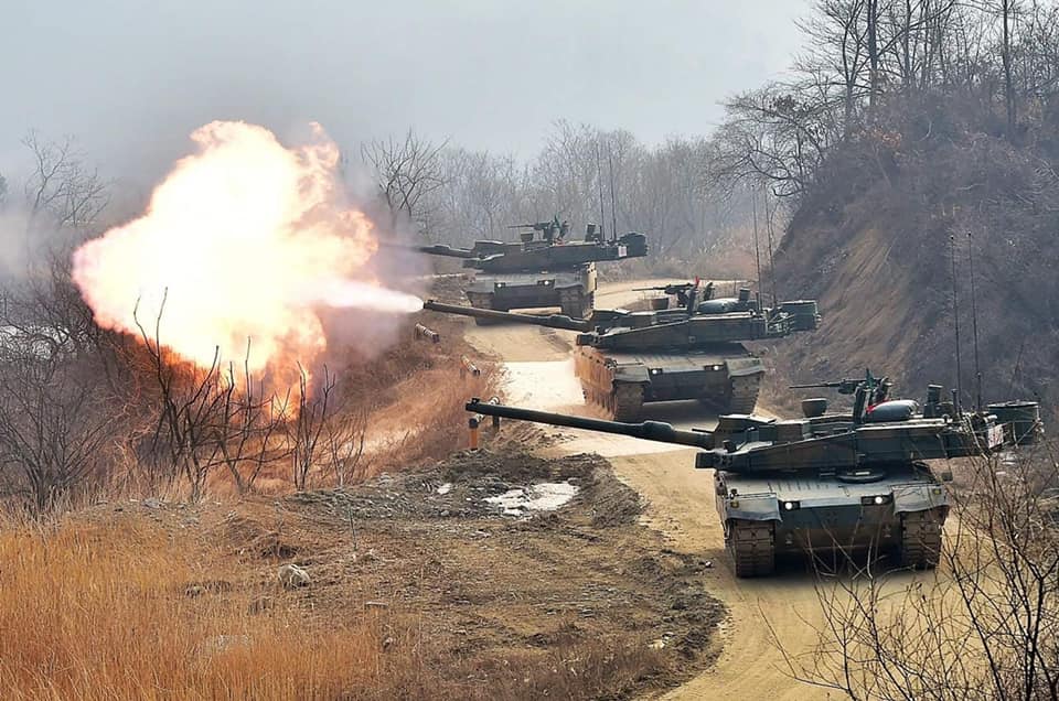 Char de combat principal sud-coréen K2 Black Panther. Photo issue de sources ouvertes.La Corée du Sud vise donc à renforcer la protection du K2 contre l'ensemble des menaces présentes sur le champ de bataille moderne