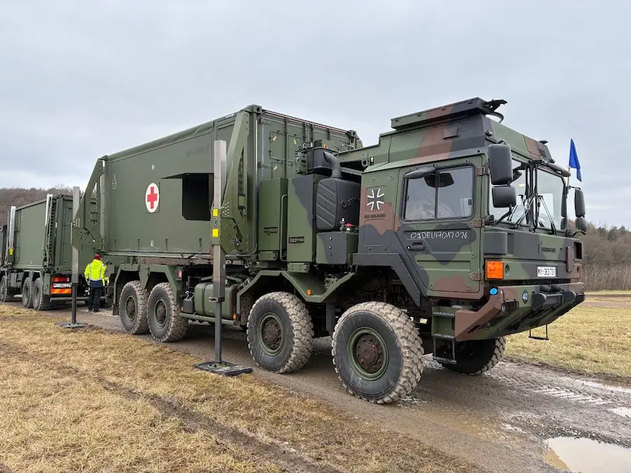 Rheinmetall remporte une commande de la Bundeswehr d'une valeur de plus de 500 millions d'euros pour 149 postes de secours mobiles, visant à renforcer le soutien médical sur le champ de bataille (Photo : Rheinmetall)