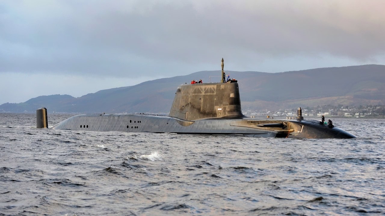 Sous-marin de classe Astute de la Royal Navy