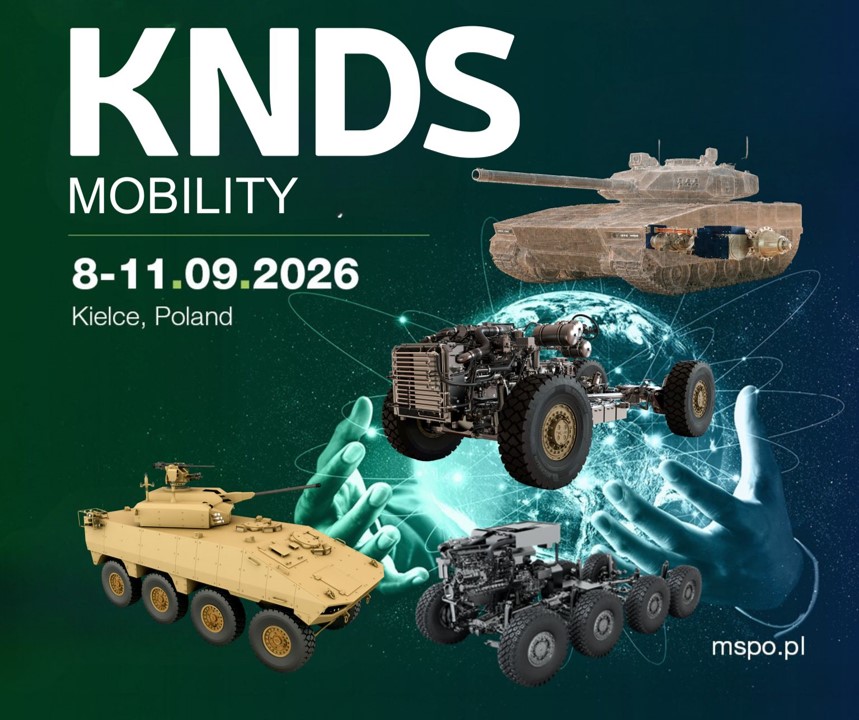 Les produits KNDS présentés au salon MSPO 2026 en Pologne. (Source : KNDS)