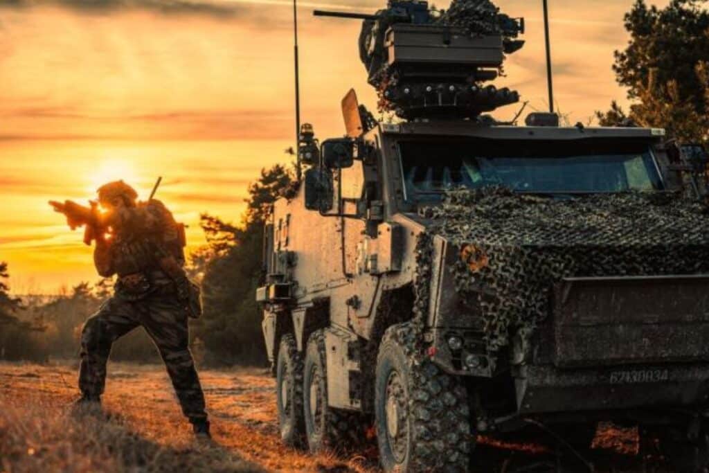 Le véhicule Griffon est au centre du programme SCORPION - © Armée de Terre/Défense
