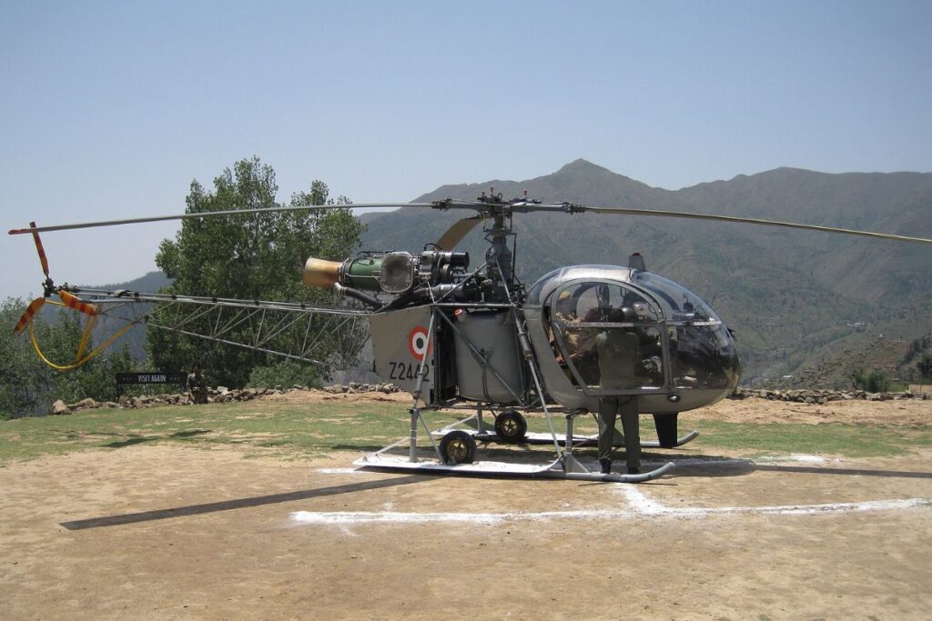 Un Cheetah de la force aérienne indienne en 2010.