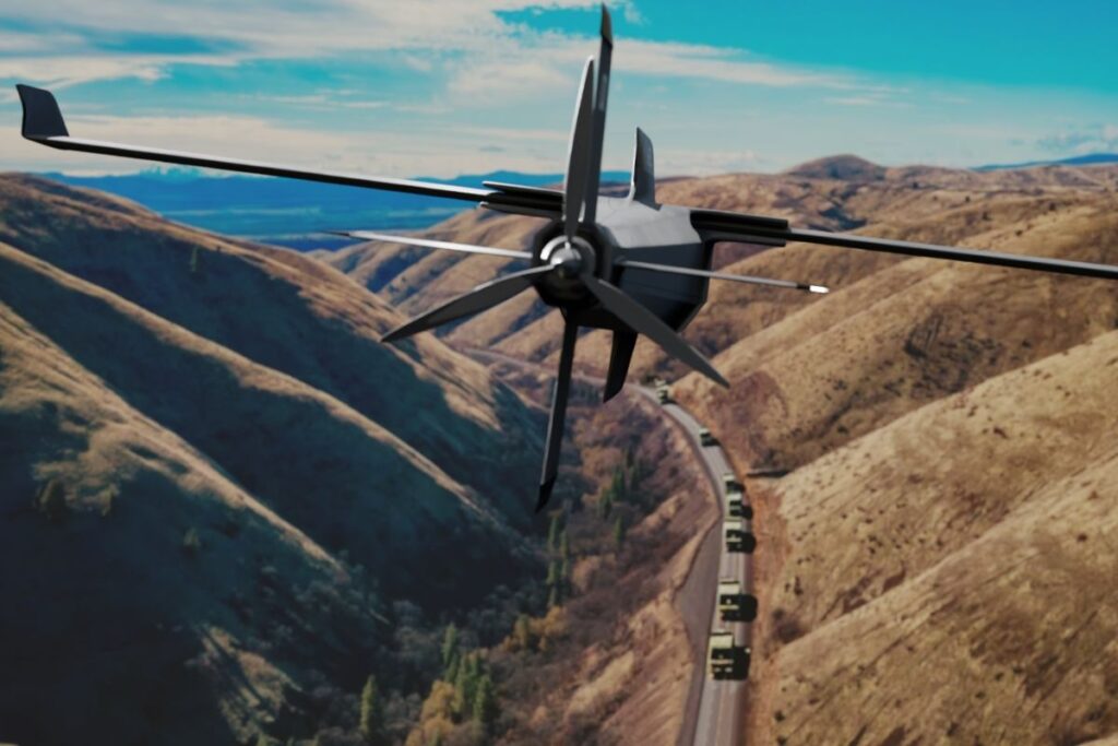 Le fuselage du FV-014 reprend le concept classique d'aile à propulsion électrique et à structure facettée. Sa particularité réside dans l'utilisation d'ailerons, qui lui confèrent une grande autonomie et une maniabilité exceptionnelle. Cette caractéristique réduit également la signature acoustique et thermique, permettant ainsi des vitesses d'approche élevées dans la zone cible.