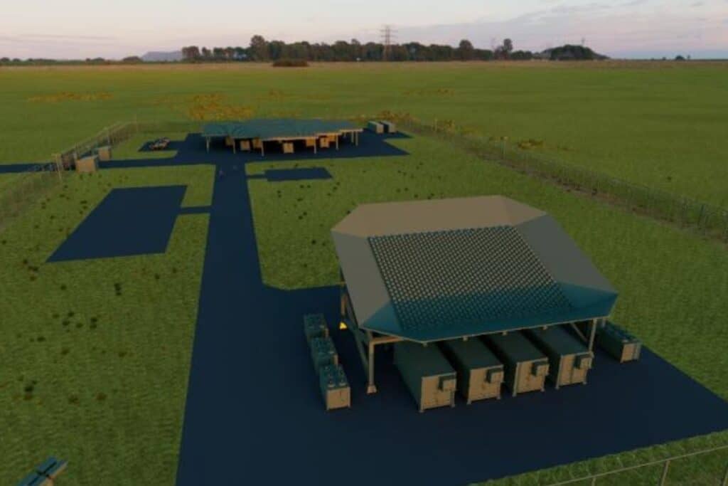 Modélisation du radar de surveillance Aurore qui sera déployé en 2030.