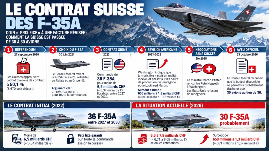résumé F-35 suisses